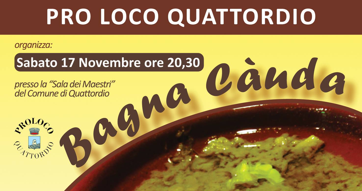"La Bagna Càuda 2018"
