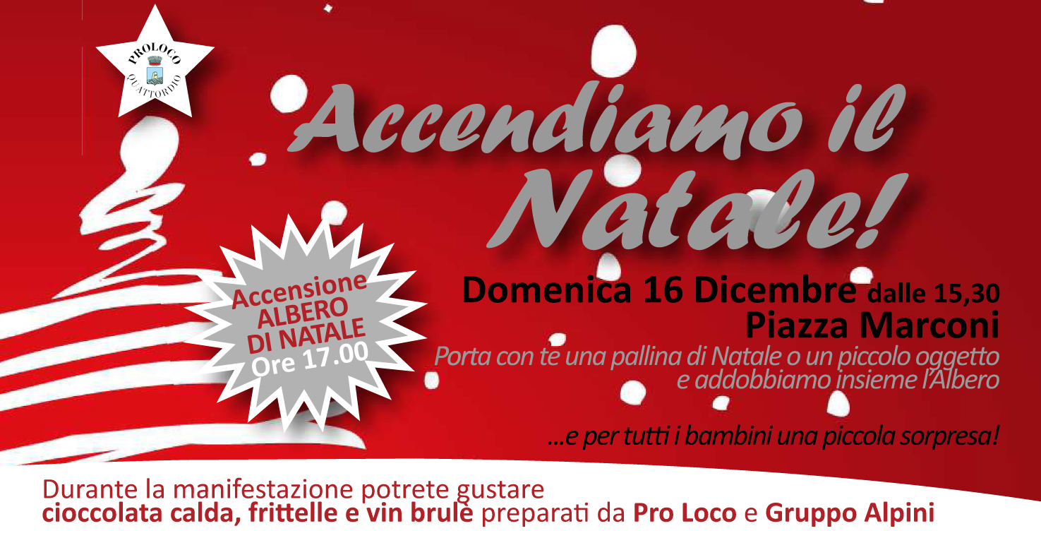 Accendiamo il Natale 2018