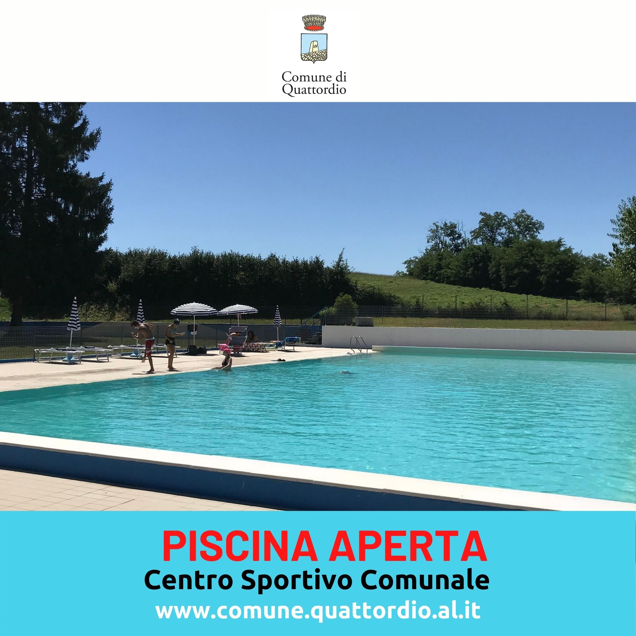 Centro Sportivo Comunale: PISCINA APERTA