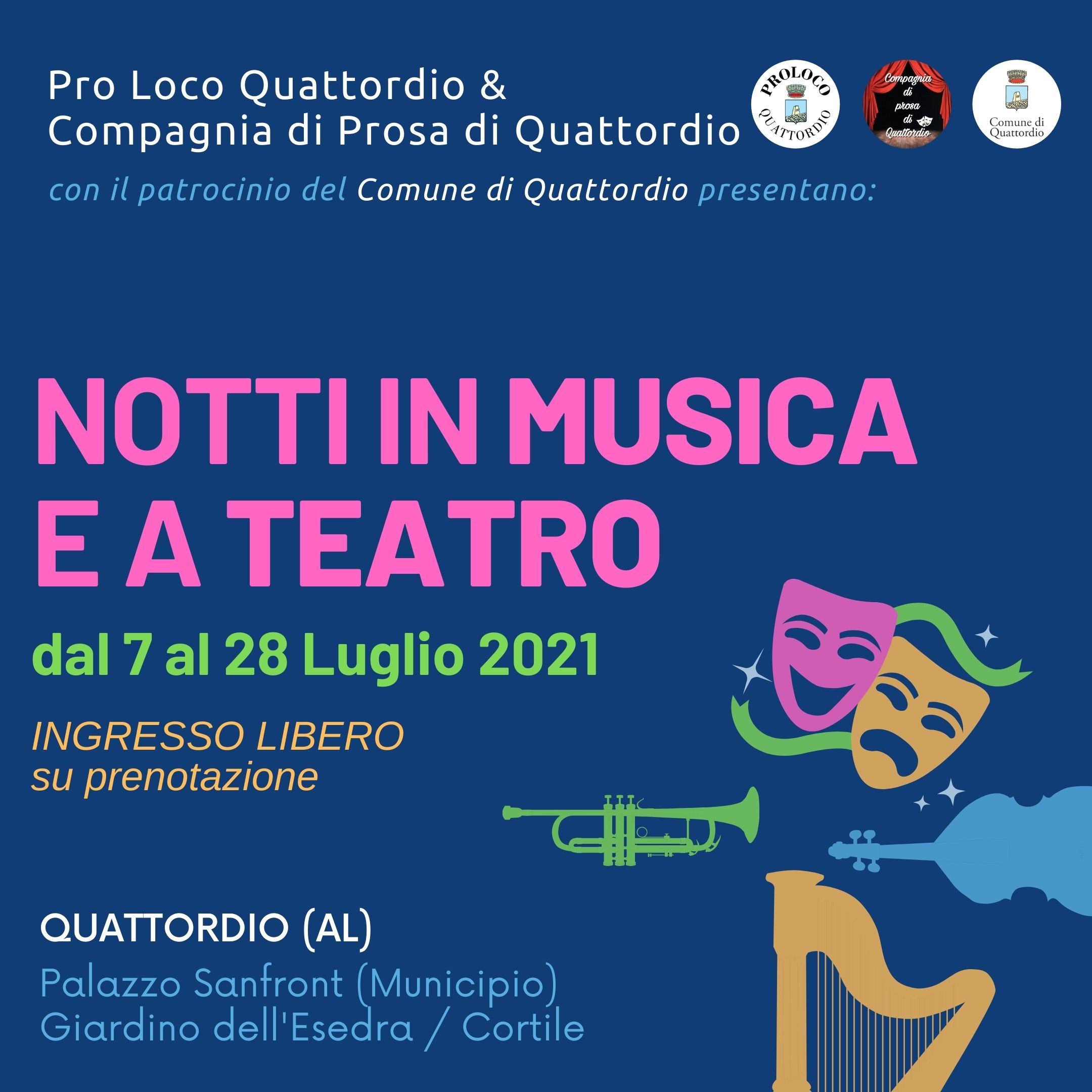 Notti in musica e a teatro 2021